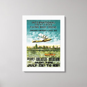 Great Lakes Flying Boat - M Canvas Print