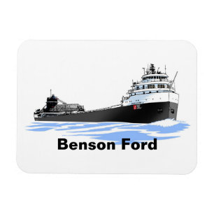 Great Lakes Freighter Benson Ford (2) Magnet