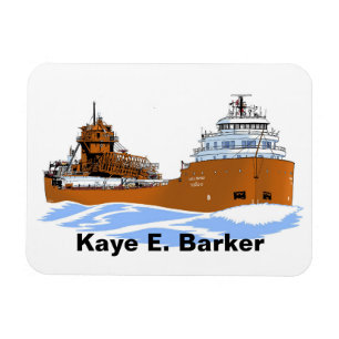 Great Lakes freighter Kaye E. Barker Magnet