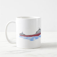 Great Lakes freighter Wilfred Sykes straight deck