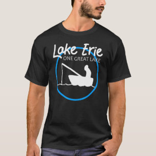 Great Lakes Lake Erie Fishing And Boating 14 T-Shirt