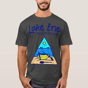 Great Lakes Lake Erie Fishing And Boating Lovers35 T-Shirt