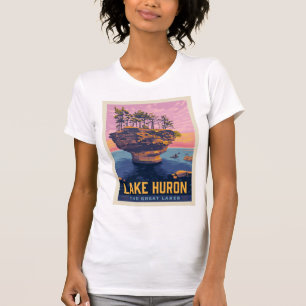 Great Lakes Lake Huron T-Shirt