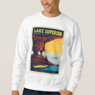 Great Lakes   Lake Superior Sweatshirt