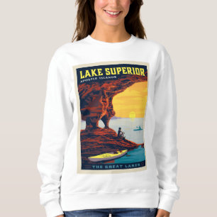 Great Lakes Lake Superior Sweatshirt