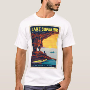 Great Lakes   Lake Superior T-Shirt