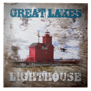 Great Lakes Lighthouse Tile