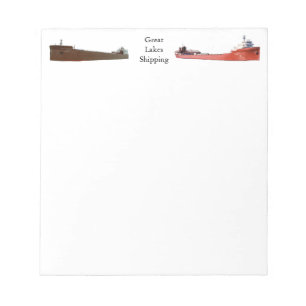 Great Lakes Shipping Interlake notepad