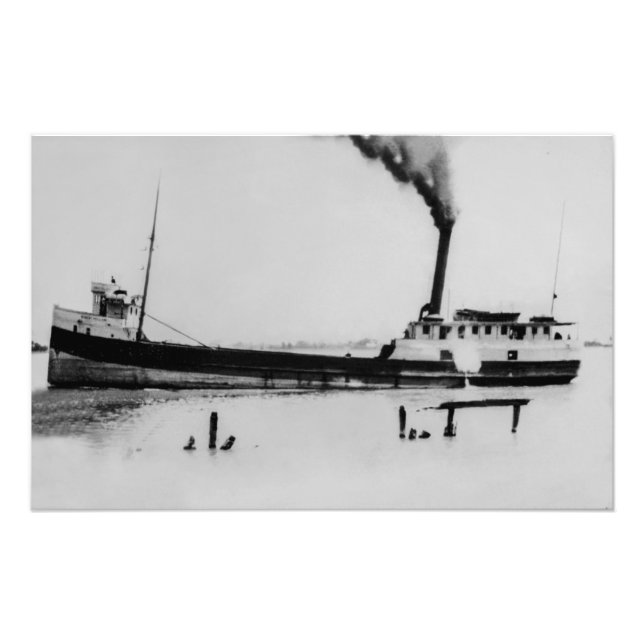 Great Lakes steamer Robert Holland  Photo Print (Front)