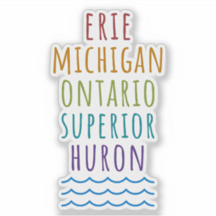 Great Lakes Vinyl Mitten State Sticker
