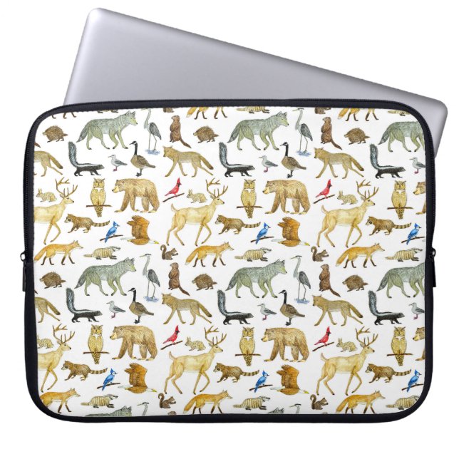 Great Lakes Wildlife 15" Laptop Case (Front)