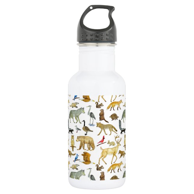 Great Lakes Wildlife Water Bottle (Front)