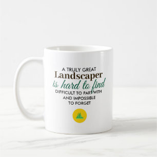 Great Landscaper Personalized Name Gift Coffee Mug