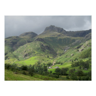 Great Langdale Valley, Lake District, England Poster