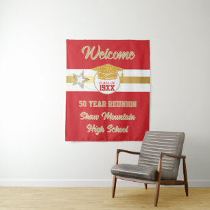 Great Look! 50 Year Class Reunion Tapestry