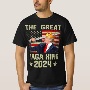 Great MAGA King Trump Biden Political Ultra Mega P T-Shirt