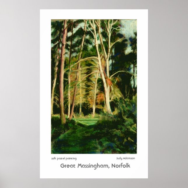 Great Massingham, Norfolk - Print or Poster. (Front)