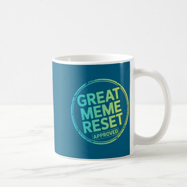 Great Meme Reset Long Sleeve  Coffee Mug (Right)