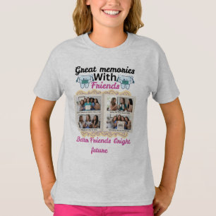 Great Memories with Friends Personalized Gift Cu T-Shirt