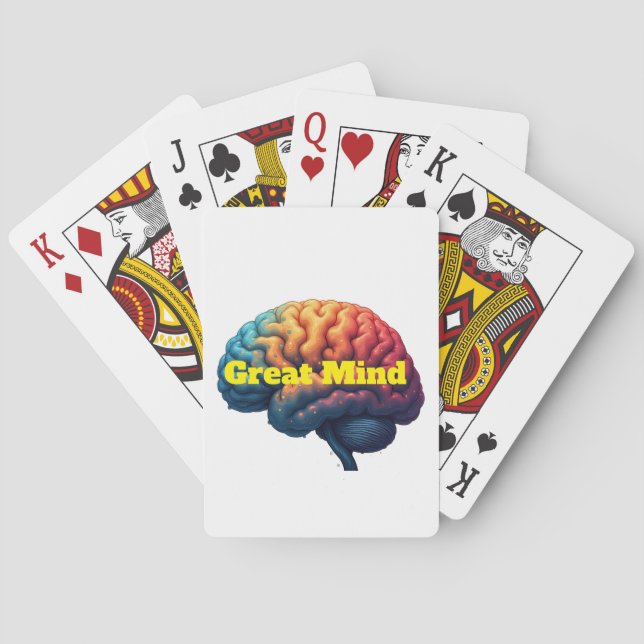 Great Mind Playing Cards (Back)