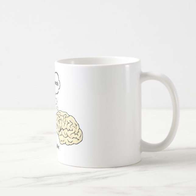 Great Minds Think Alike! Coffee Mug (Right)