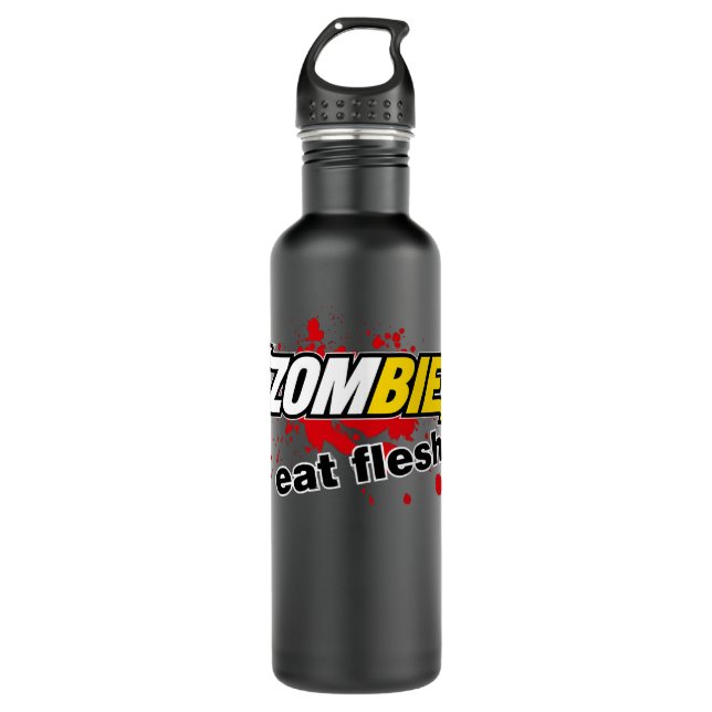 Great Model Rob Zombie Halloween Cool Graphic Gift 710 Ml Water Bottle (Front)