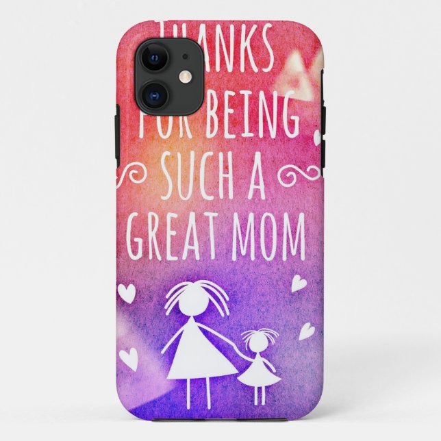 great mom Case-Mate iPhone case (Back)