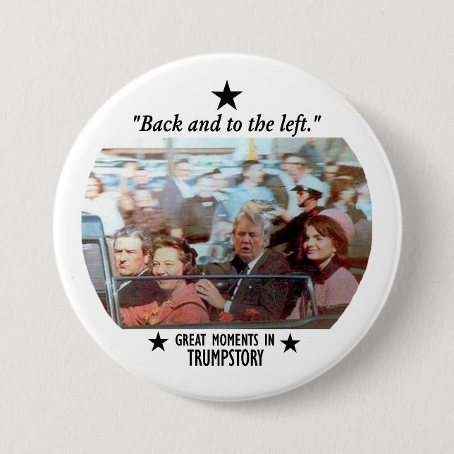 Great Moments in Trumpstory 3 Inch Round Button (Front)