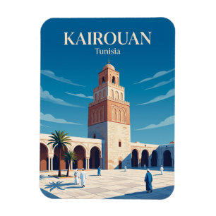 Great Mosque of Kairouan Tunisia Magnet
