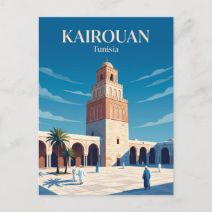 Great Mosque of Kairouan Tunisia Postcard