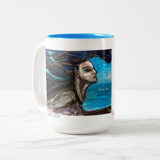 GREAT MOTHER MARCH Mermaid Mug (Devant gauche)