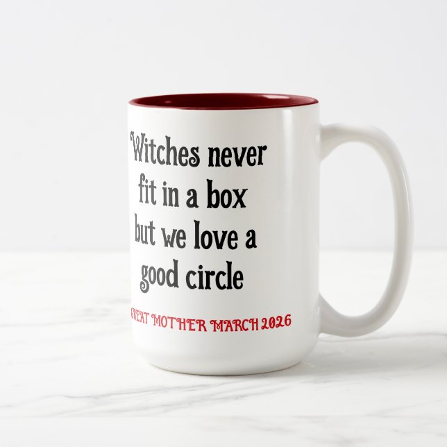 GREAT MOTHER MARCH Witchy Mug (Droit)