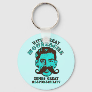 Great Moustache Keychain