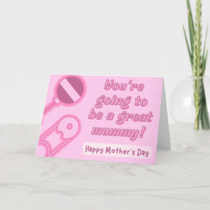 Great Mummy-To-Be Mother's Day Card
