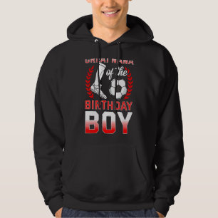 Great Nana Of The Birthday Boy Soccer Player Bday Hoodie