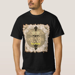 Great Neonatal Nurse Caduceus custom nurses T-Shirt