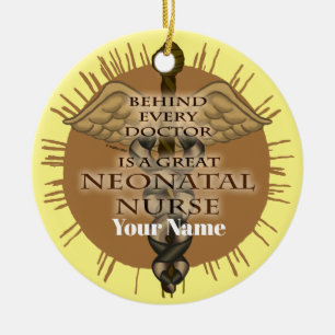Great Neonatal Nurse Ceramic Ornament