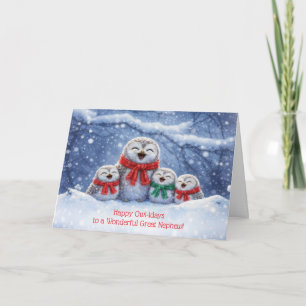 Great Nephew or Grandnephew Christmas Holiday Cute Card