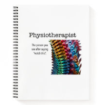 Great notebook for a Physiotherapist
