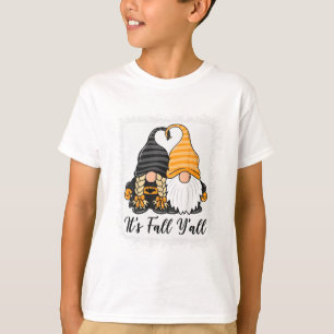 Great Novelty Gnome Halloween Funny Its Fall You A T-Shirt