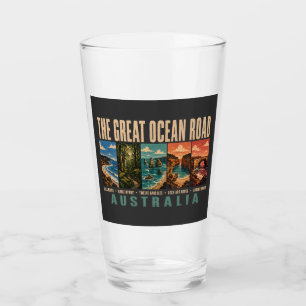 Great Ocean Road Australia Landmarks Illustration Glass