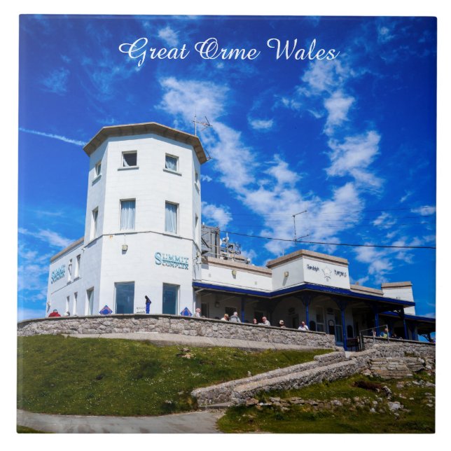Great Orme Wales. Tile (Front)