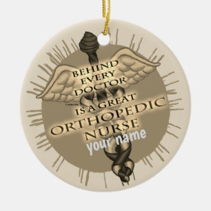 Great Orthopedic Nurse Ceramic Ornament