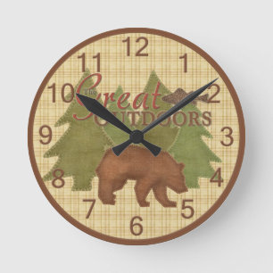 Great Outdoors Wall Clock