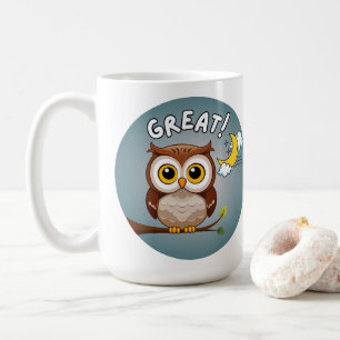 Great!, Owl  Coffee Mug