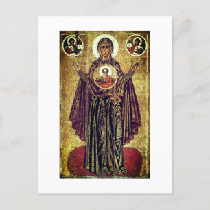 Great Panagia from Yaroslavl Holiday Postcard