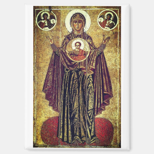 Great Panagia from Yaroslavl Magnet (Front)