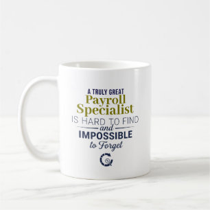 Great Payroll Specialist Personalized Name Gift Coffee Mug