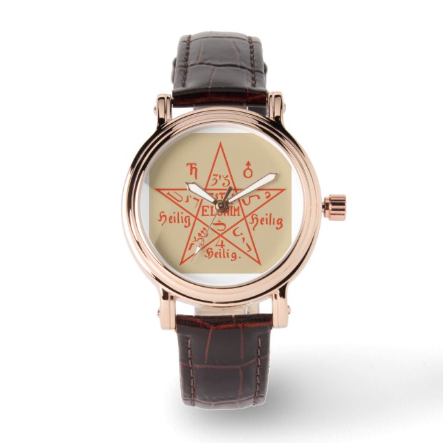 Great Pentagram of Moses Seal Women's Watch (Front)