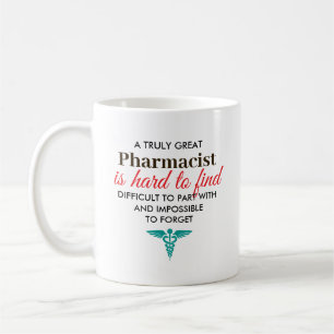 Great Pharmacist Personalized Name Gift Coffee Mug